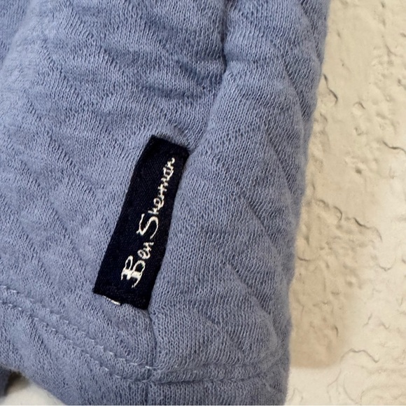 Kid's Ben Sherman Quilted Blue & Yellow Vest - Picture 5 of 9